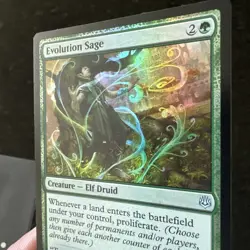 Evolution Sage -Foil Near Mint MTG War of the Spark - Image 1