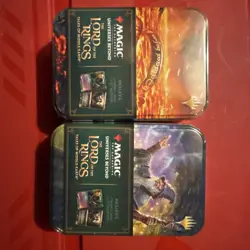 2x Magic the Gathering The Lord of the Rings THE ONE RING Retail Tin New Sealed - Image 1
