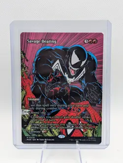 Magic The Gathering Spider-Man Savage Beating #0026 Mythic Non-Foil - Image 1