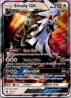 Silvally GX 90/111 Crimson Invasion Pokemon English [NM] - Image 1