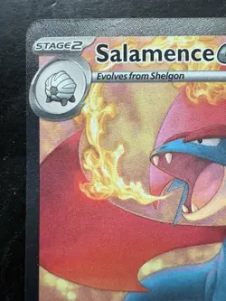 Pokemon Salamence ex 187/159 Journey Together Special Illustration Rare (NM) - Image 2