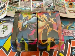 2x Pokemon Mega Glurak X+Y Mega Evolution Tin Box Sets Factory Sealed DE - Image 2