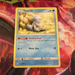 Squirtle 22/181 Common Team Up Pokemon Near Mint - Image 1