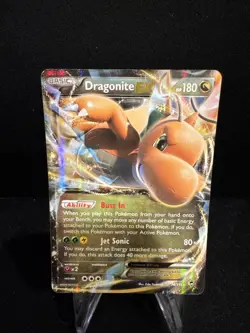 2014 Pokemon-Dragonite 74/111-Furious Fists-Holo - Image 1