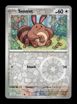 Sv09: Journey Together Pokemon TCG Sentret Reverse Holo - Image 1