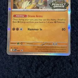 Barbaracle MEP 065 Prerelease Stamped Promo - Pokemon TCG: Perfect Order - NM - Image 3