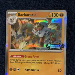 Barbaracle MEP 065 Prerelease Stamped Promo - Pokemon TCG: Perfect Order - NM - Image 4