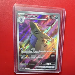 Tyranitar 222/193 Paldea Evolved Illustration Rare Full Art Holo 180HP - Image 2