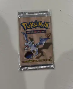Pokemon TCG 1st edition Fossil Booster Pack Unweighed 742818060714 - Image 1