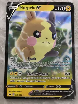 Pokemon TCG - Galarian Slowbro V - 099/189 - Ultra Rare - Darkness Ablaze - Image 1