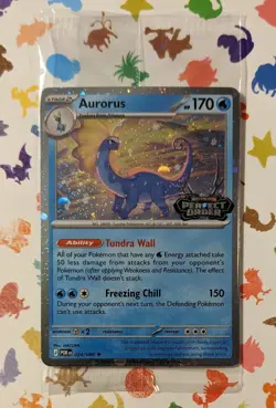 Pokemon TCG Aurorus 024/088 Cosmos Holo Perfect Order Stamped Promo Sealed 2026 - Image 1