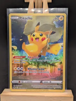 Pokemon TCG Pikachu Crown Zenith: Galarian Gallery Gg30/Gg70 Holo Holo Rare - Image 1