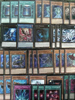 YuGiOh 70 Card XYZ Barian Shark Deck Extra & Side Abyss Shark Seventh Ascension - Image 2