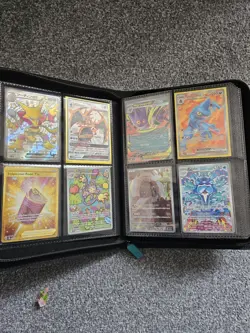 Vault x Binder 4-Pocket Full Of 150+ Pokemon Cards Collection Bundle Job Lot Set - Image 2