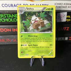 Pokemon Shiftry Holo Promo Card XY23 LP - Image 1