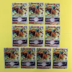 10 Card Charizard VSTAR RRR 014/172 S12a VSTAR Universe Pokemon Card - Image 1