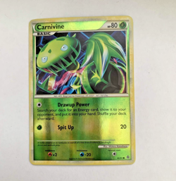 Pokemon Card • Carnivine HGSS Unleashed 46/95 Reverse Holo - Image 1