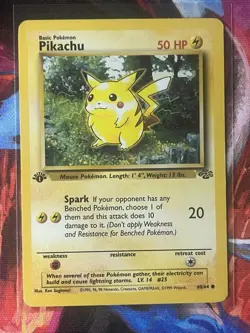 Vintage Pokemon Card Lot – DAMAGED / HP – Pikachu, Mew, Machamp, Promos - Image 4