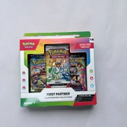 Pokemon First Partner Illustration Collection Series 1 Trading Card Box - Image 2