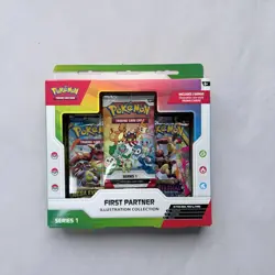 Pokemon First Partner Illustration Collection Series 1 Trading Card Box - Image 3