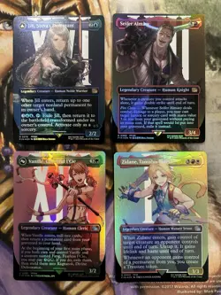 MTG Final Fantasy Foil Lot Jill, Shiva’s Dominant Seifer, Almasy - NM/Mint 🔥 - Image 1