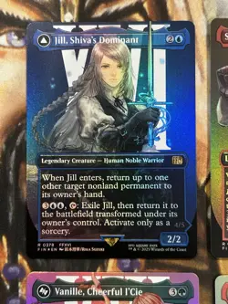 MTG Final Fantasy Foil Lot Jill, Shiva’s Dominant Seifer, Almasy - NM/Mint 🔥 - Image 2
