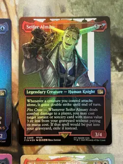 MTG Final Fantasy Foil Lot Jill, Shiva’s Dominant Seifer, Almasy - NM/Mint 🔥 - Image 3
