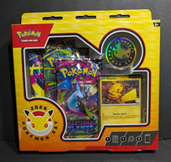 “Pokemon TCG Pokemon Day 2026 Collection – Sealed Box! Pikachu Promo w/ Swirl! - Image 1