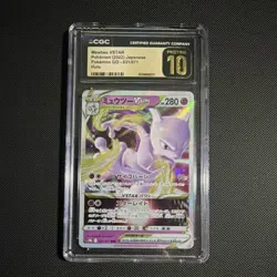 Mewtwo VSTAR S10b Pokemon GO Holo Triple Rare CGC 10 031/071 Japanese - Image 1