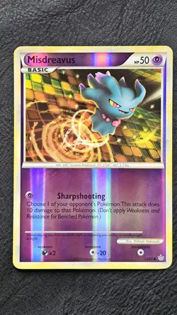 Misdreavus 54/95 Common Reverse Holo Pokemon TCG Unleashed - Image 1