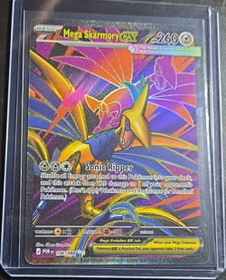 Mega Skarmory EX 106/088 Full Art Holo Metal Pokemon TCG 260 HP - Image 1