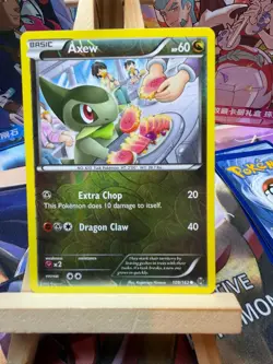 Axew 109/162 Common BREAKthrough Pokemon Reverse Holo NM - Image 1