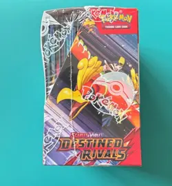 Pokemon Destined Rivals Booster Box (New & Sealed) 36 Boosters - Small Tear - Image 5