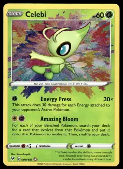 Pokemon TCG Vivid Voltage #009/185 Celebi - Image 1