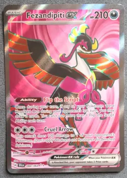 Pokemon English - Shrouded Fable - Fezandipiti ex 084/064 - NM - Image 1