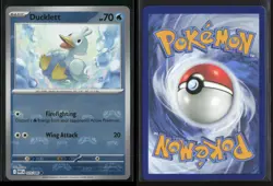 Ducklett (Master Ball Pattern) 025/086 Common White Flare Pokemon NM/M - Image 3