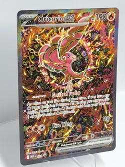Pokemon Oricorio ex Mega Evolution Promo Full Art Holo 024 NM - Image 2