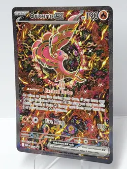 Pokemon Oricorio ex Mega Evolution Promo Full Art Holo 024 NM - Image 3