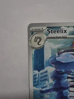 Pokemon TCG Steelix 208/182 Sv04: Paradox Rift Illustration Rare Near Mint - Image 2