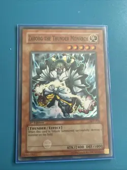 Yugioh - Zaborg the Thunder Monarch AST-023 1st Edition - Ancient Sanctuary - Image 1