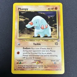 Phanpy 43/111 Neo Genesis Set Unlimited Uncommon Pokemon Card NM - Image 1