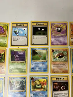 Pokemon Complete Fossil 32 Card Common/Uncommon Set 1999 WOTC Lot - Batch 002 - Image 4
