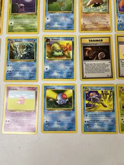 Pokemon Complete Fossil 32 Card Common/Uncommon Set 1999 WOTC Lot - Batch 002 - Image 5