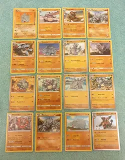 RHYHORN, RHYDON, & RHYPERIOR BUNDLE OF POKEMON CARDS - Image 1
