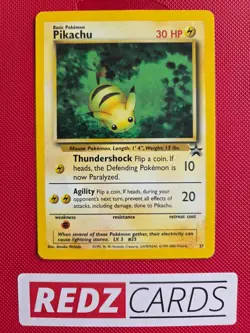 Pikachu 27 Black Star Promo wotc 1999 pokemon card MP - Image 1