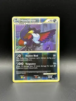 Honchcrow 16/90 Reverse Holo Undaunted Pokemon TCG Card NM - Image 1