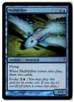MTG Foil Mulldrifter - Lorwyn Moderately Played English - Image 1