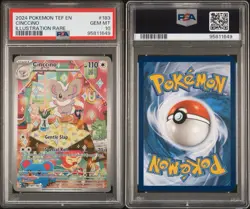Cinccino Temporal Forces 183/162 Pokemon TCG Illustration Rare Card PSA 10 - Image 3