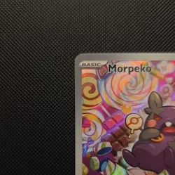 Pokemon TCG Morpeko Full Art Illustration Rare Holo SV04 206/182 HP70 EN - Image 2