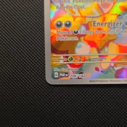 Pokemon TCG Morpeko Full Art Illustration Rare Holo SV04 206/182 HP70 EN - Image 4
